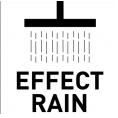 Rociador superior con efecto lluvia