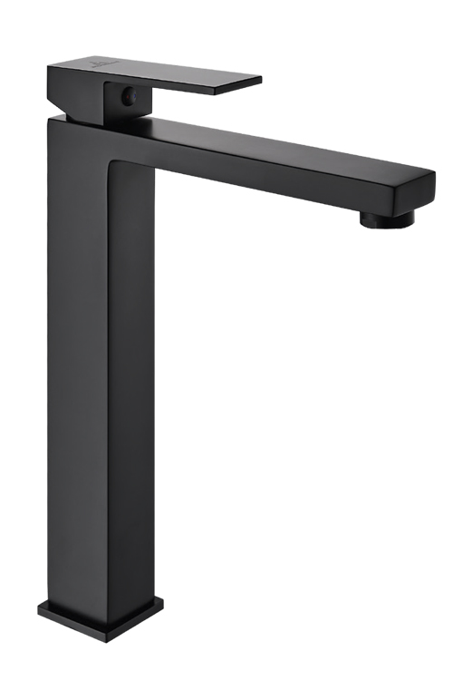 Grifo lavabo alto Luxor negro