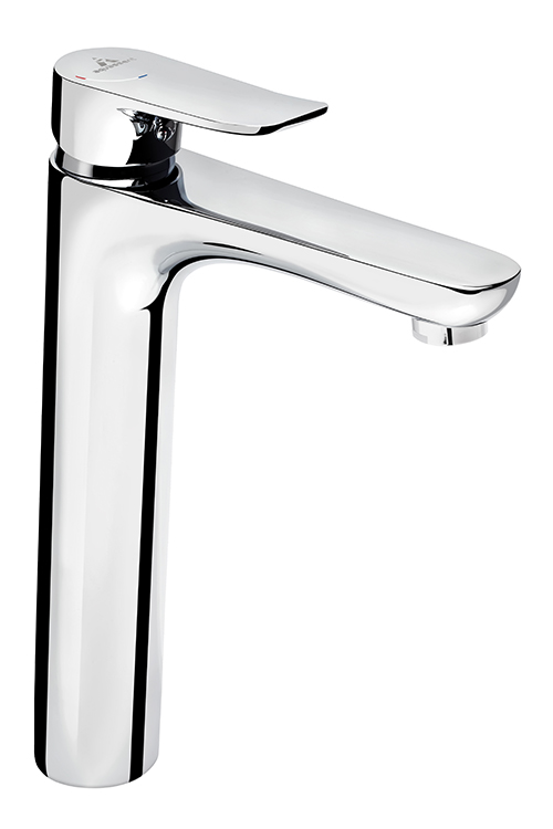 Grifo lavabo alto Sayro cromo