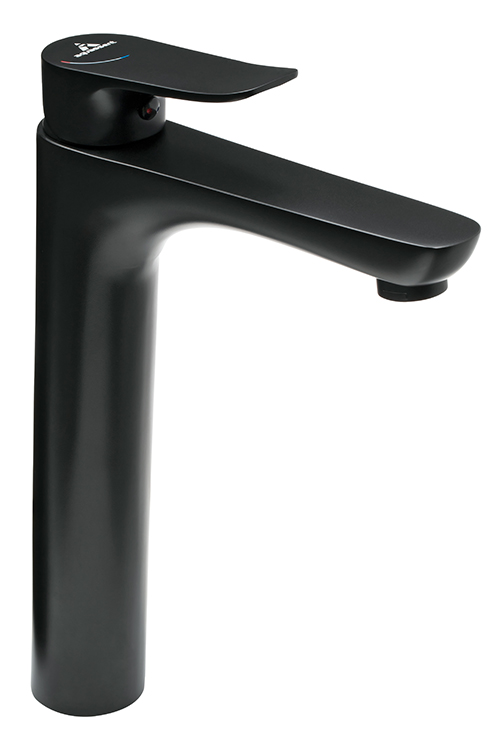 Grifo lavabo alto Sayro negro
