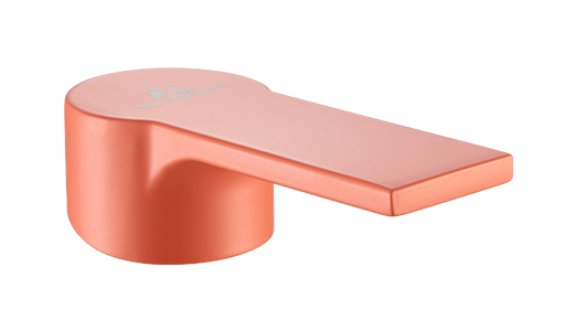 Maneta lavabo y bidé Salmón