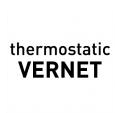 Grifería termostática con cartucho VERNET.